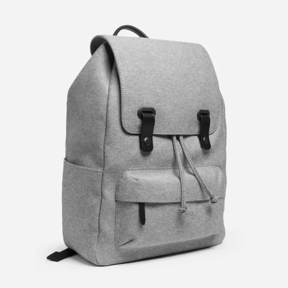 Everlane Twill Snap Backpack